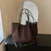 Bolso tote grande de uso diario para mujer, acabado mate vintage de otoño, bolso de hombro y para debajo del brazo elegante y atractivo