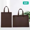 Bolsas no tejidas engrosadas, en stock, ecológicas para venta al por mayor, con alta capacidad de carga, diseño tridimensional e impresión personalizable con texto e imágenes.