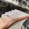 Atacado gelo 8m branco calcedônia pulseira de barra redonda lichia congelada branco luar ágata pulseira redonda feminina fornecimento ao vivo