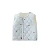 Colete JQ Jingqi para Bebê para Primavera e Outono, Acolchoado para Prevenir Resfriados, Colete Acolchoado para Bebê, Blusa Quente