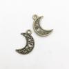 Venta caliente transfronteriza, accesorios de bricolaje con forma de estrella hueca, luna, sol y meteorito, cadena para suéter, pendientes, pulsera y colgante