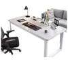 Escritorio de computadora para uso doméstico, escritorio de oficina de sobremesa, escritorio de estudio para estudiantes, mesa larga montada en la pared, escritorio simple para casa de alquiler, escritorio para juegos