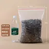 Bolsa Ziplock Transparente al Por Mayor para Alimentos Grande y Pequeña Empaque para Productos Secos Bolsa Autosellable Grado Alimenticio Almacenamiento Bolsa Sellada