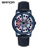 Sanda Nuevo 1054 moderno hueco fresco correa de reloj de cuarzo creativo personalizado reloj de una pieza entrega