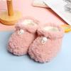 Zapatos de invierno para bebé engrosados con forro polar, suela suave, cálidos, de caña alta larga, para bebé, niño pequeño, para hombre y mujer, zapatos de algodón para niños
