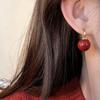 Pendientes de perlas exquisitos clásicos retro franceses, ligeros, de lujo, de moda, de gran sentido, pendientes únicos, joyería sencilla