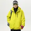 Chaqueta de Montañismo para Exteriores Desmontable Tres en Uno Invierno 2025 Estilo Pareja Multicolor Opcional Chaqueta Nueva