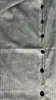 Pantalones cortos de moda europeos y americanos 2024 con estampado de rayas, cierre de botones, cintura elástica, de corte cropped