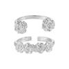Anillo de Flor de Camelia Estilo Antiguo para Mujer Estilo Frío Plata Esterlina S925 Nicho Sentido Avanzado Estilo Fragante Anillo de Flor