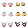 Celebridad de Internet Explosión Dibujos Animados Sanrio Joyería para Uñas Linda Tridimensional Merlot Kulomi Accesorios para Uñas Pequeños Accesorios