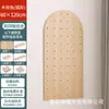 Estante de almacenamiento de tablero perforado para pared, tablero decorativo para colgar en la pared del pasillo, tablero de madera sin perforaciones