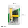 Juego de Puntas Multifuncional 6 en 1 Personalizado en Forma de Y Torx Forma Especial Destornillador Multifuncional para el Hogar