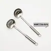 304 Utensilios de Cocina Acero Inoxidable Cuchara Uso Diario Espátula de Cocina Herramientas de Cocina Colador Suministros de Cocina Vajilla Cristalería