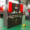 Máquina de Dobra Hidráulica CNC Pequena Personalizada de Fábrica 30 Toneladas 1600 Máquina de Dobrar Chapa de Aço Inoxidável Máquina de Dobra Elétrica