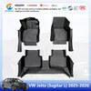 Qualidade de Exportação 3,5mm Volkswagen Vw Jetta (Sagitar) Tapetes de Chão para Carro Sageton 5D Personalizados de TPE