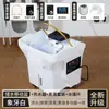 Lavabo para champú con terapia capilar móvil de exportación transfronteriza, cama de champú con almacenamiento de agua, no requiere fontanería, dispositivo especializado para terapia capilar para salones de peluquería