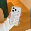 Capa suporte de coala de balanço de desenho animado para iPhone 17 Pro Max, adequada para 16 Pro, camada dupla 18 Pro, urso 15