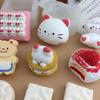 Muffin Creme de Gatinho Bolo Pele de Tigre Beliscar Le Molde de Silicone Bolo Mousse DIY Ferramentas de Confeitaria de Chocolate