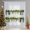 1 peça nova tela de janela de planta de flor colorida impressão digital 3D decoração quarto sala de estar direto da fábrica desgaste mastro janela