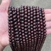 Jingde Joyería Artículos A cuentas sueltas de granate natural material Xinjiang nacional pulsera cuentas redondas accesorios de joyería diy venta al por mayor