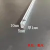 Ranura en forma de U de aleación de aluminio 3 mm riel guía pista riel deslizante ranura deslizante tarjeta de fijación de placa de vidrio acrílico ranura única
