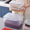 Caixa de Armazenamento Transparente Retangular, Caixa de Armazenamento Prática de Múltiplas Especificações, Caixa de Armazenamento para Geladeira, Caixa de Conservação para Moxabustão