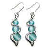 Pendientes de Cristal Cuadrado Incrustados con Circonita Flor Imitación Perla Borla Pendientes Moda Personalizado Joyería para Orejas Regalo