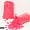 Quarto de Casamento Confissão de Noivado Decoração Romântica Suprimentos Rosa de Casamento Pétalas Vermelhas Falsas de Tecido para Espalhar