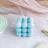 Molde de Silicone para Vela Mágica em Bola para Bolo Cubo Mágico Seis Lados Ornamento de Gesso Mousse de Natal Mágica em Bola Mousse