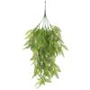 Amazon Flor Artificial Artificial Artificial Rattan Samambaia Folha de Samambaia Grama de Samambaia Pendurado na Parede Planta Verde Decoração de Parede Teto