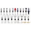 Suministro B-016G Set de Vino Tapón para Champagne, Tapón para Vino Tinto, Sacacorchos, Vertedor de Vino Accesorios para Set de Vino