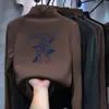 Nova camiseta infantil da moda, estilosa blusa de manga comprida com gola alta parcial em fleece, top legal para meninos, nova camada interna de outono e inverno