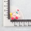 Charms para Zapatos Crocs al por Mayor Accesorios para el Cabello de Kirby Pinzas para el Cabello Accesorios de Resina de Estrella Brillante Materiales Lindos Parches de Pegamento Cremoso
