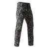 Calças Táticas Ix5 Masculinas para Uso Externo Corte Amplo Múltiplos Bolsos Resistentes ao Desgaste Calças para Tarefas Especiais Calças de Trabalho Masculinas Multiuso Camuflagem Cp