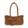 Bolso de mano estilo coreano transfronterizo de gamuza esmerilada, gran capacidad, hebilla de cinturón, venta al por mayor de comercio exterior, bolso para ir al trabajo