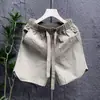 Nuevos Shorts Deportivos de Color Sólido para Hombre Estilo Americano Holgado Verano 2026 Pantalones de Chándal Versátiles de Pierna Recta de Moda para Pareja
