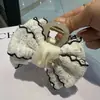 Estilo Celebridad de Internet Lazo Retro Elegante Pinza para el Cabello de 10 cm Accesorio para el Cabello, Disponible en Múltiples Colores, una Herramienta Elegante para Peinar el Cabello