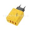 Carregador eólico Mecha com plugue de carregamento multiporta 5V2A, adequado para celulares Apple Android, carregador 3USB 1PD
