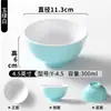 Tigela Pequena Bicolor de Melamina para Uso Comercial em Restaurantes, Tigelas para Sopa, Tigelas de Arroz para Cantina, Tigelas para Mingau, Tigelas para Sopa, Tigelas para Molho de Hot Pot, Louças de Imitação de Porcelana