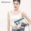 Bolsa Cruzada Transparente de PVC para Nuevo Producto Personalizada Almacenamiento para Teléfono Móvil, Llaves, Monedas Bolso Cruzado León Ling