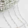 Colar Pulseira Presilha de Cabelo Acessórios para Roupa Corrente de Cristal Pérola DIY Yiwu Joias Roupas de Boneca Corrente Artesanal Atacado