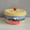 Caixa de Armazenamento de Lanches para Mesa de Escritório Mesa de Centro Sala de Estar Sala de Jantar Brinquedo Armário de TV Cesta de Armazenamento Diversos Cesta de Armazenamento para Banheiro