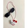 Libera tus manos~ Cuerda para Gafas Colgante de Cuello Linda de Gato Gatito de Nicho para Mujeres, Cadena de Gafas de Sol Versátil y Portátil Anti-Pérdida