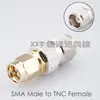 Conector RF Coaxial Adaptador TNC para SMA SMA Macho para TNC Macho e Fêmea Cobre