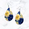 Aretes de Acrílico Gota de Agua Producto Nuevo Día de San Valentín Submarino Acrílico Regalo Transfronterizo Mariposa Aretes para Mujer y Navidad