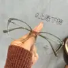 Gafas Nuevas Retro Ojo de Gato Qianai para Mujer, Montura Negra de Alta Gama en TR90, Gafas Lisas Estilo Coreano
