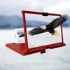 Amplificador de pantalla de teléfono móvil transfronterizo de 12 pulgadas, extraíble, creativo, extensible, lupa 3D para teléfono móvil, soporte amplificador