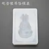 Molde de Silicone DIY Artesanal Resina de Cristal Materiais Dragão e Fênix Pingente Estátua de Guanyin Buda Pássaro da Longevidade Pássaro de Chama