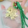 2026 Año del Caballo Oro Puro 999 Riqueza Instantánea Cadena para Teléfono de Árbol de Navidad Lanyard Llavero de Caballo Dorado Colgante de Dibujos Animados
