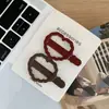 Presilha de Pato Colorida Básica Versátil Estrela Nuvem Metal Fosco Presilha de Cabelo Simples Elegante High-End Presilha para Cabelos Quebrados para Mulheres